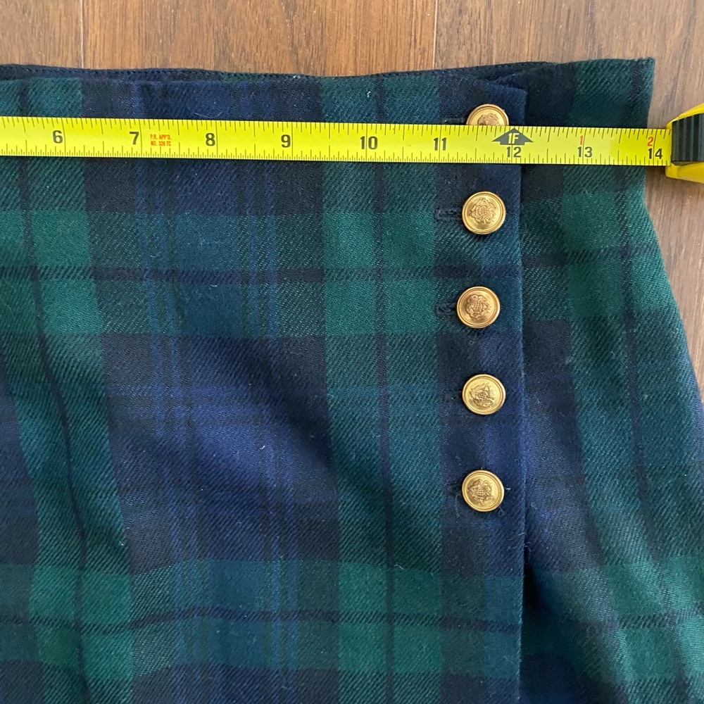Ralph Lauren size 6 plaid skirt - Picture 2 of 5